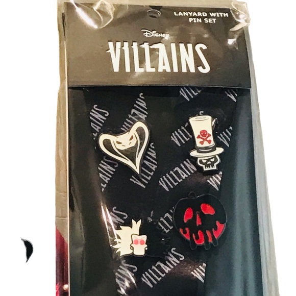 *NWT* Loungefly Disney Villians Bundle Snowwhite Dagger mini-backpack + Lanyard - Picture 13 of 13